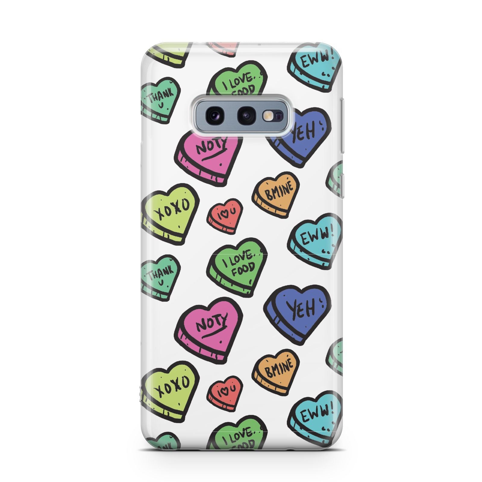 Valentines Love Heart Sweets Samsung Galaxy S10E Case