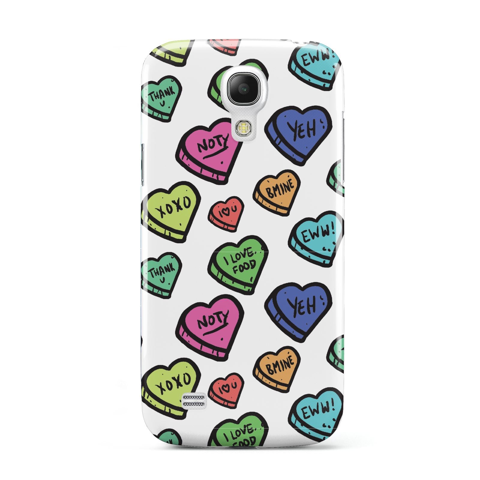 Valentines Love Heart Sweets Samsung Galaxy S4 Mini Case
