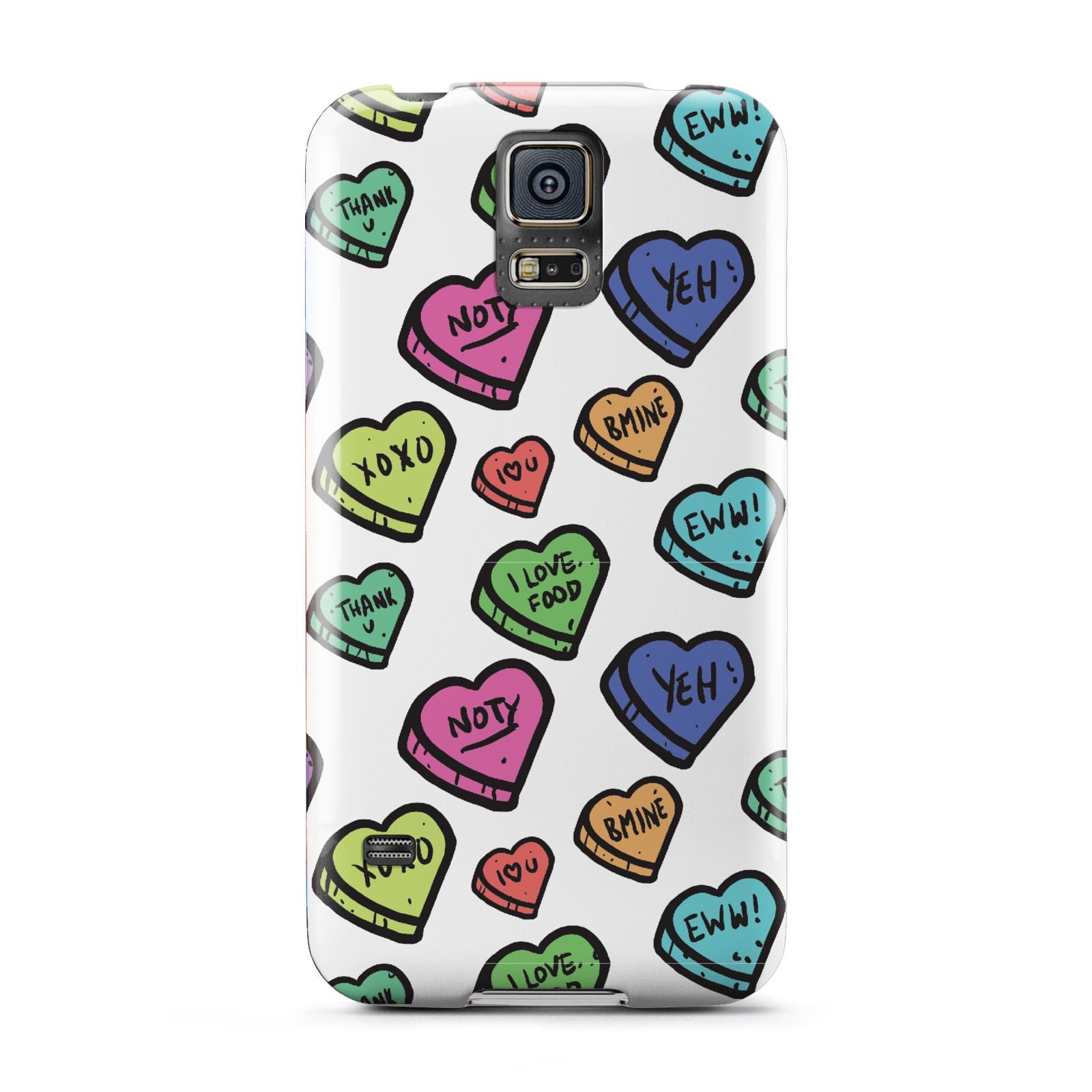Valentines Love Heart Sweets Samsung Galaxy S5 Case
