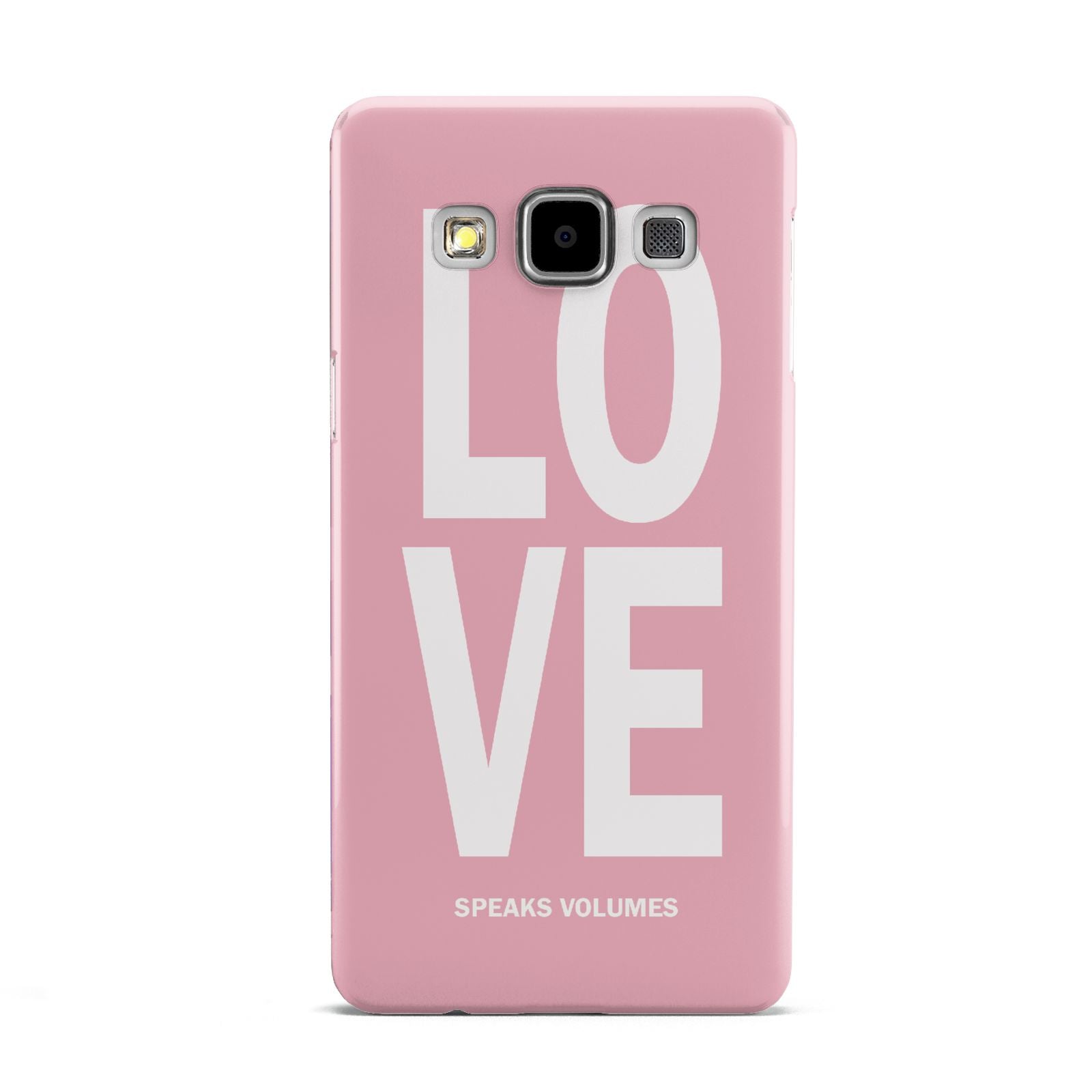 Valentines Love Speaks Volumes Samsung Galaxy A5 Case