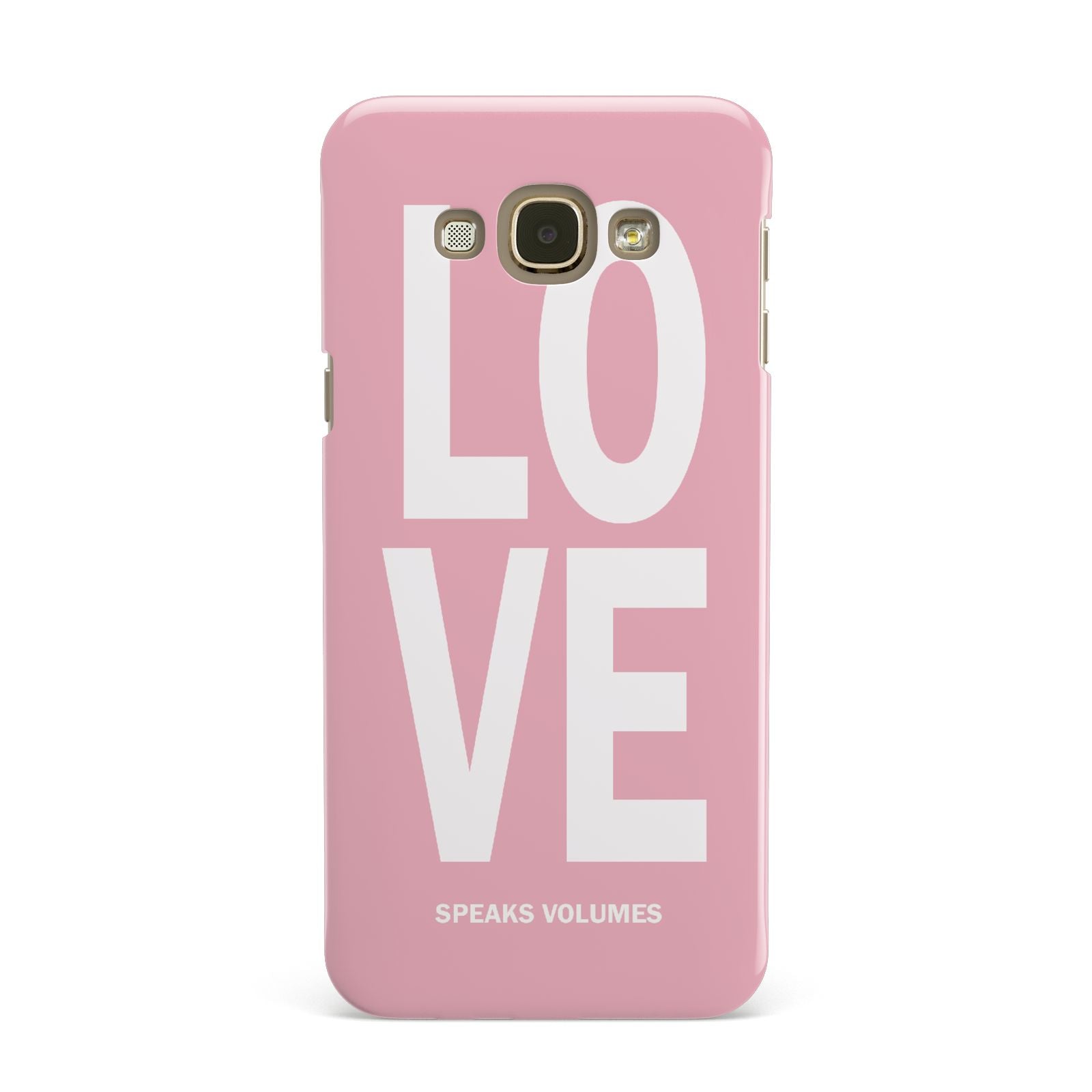 Valentines Love Speaks Volumes Samsung Galaxy A8 Case