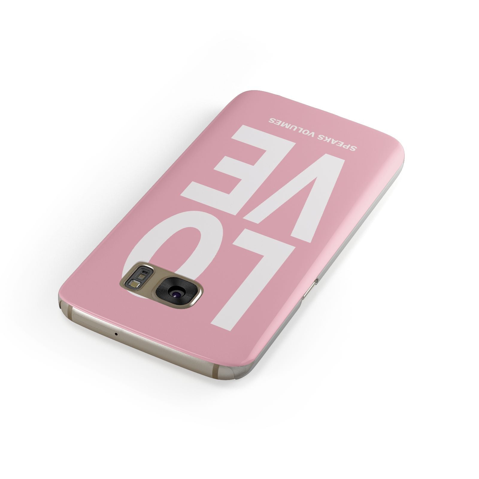 Valentines Love Speaks Volumes Samsung Galaxy Case Front Close Up