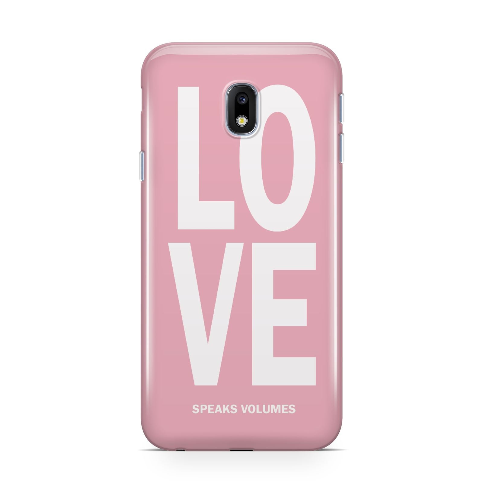Valentines Love Speaks Volumes Samsung Galaxy J3 2017 Case