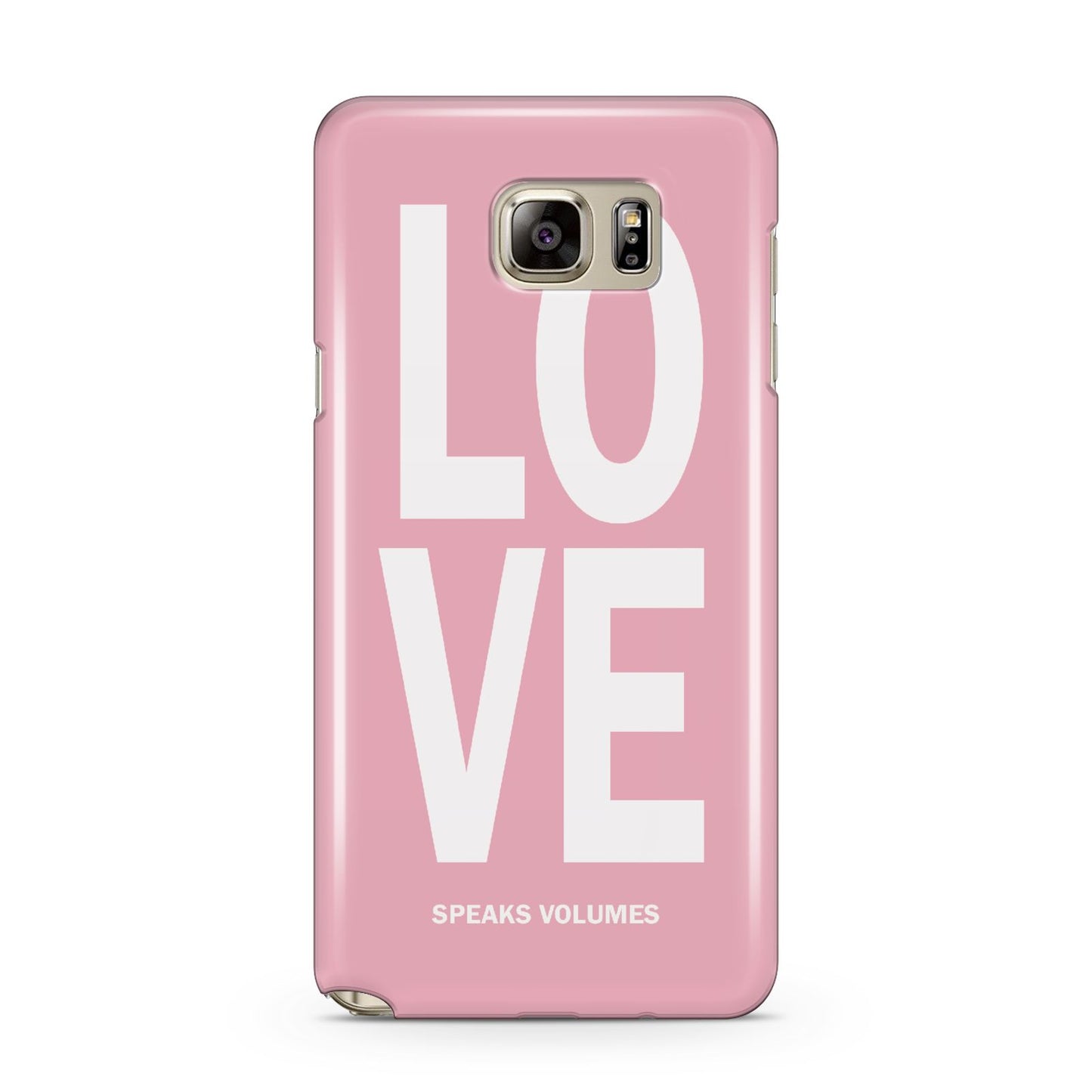 Valentines Love Speaks Volumes Samsung Galaxy Note 5 Case