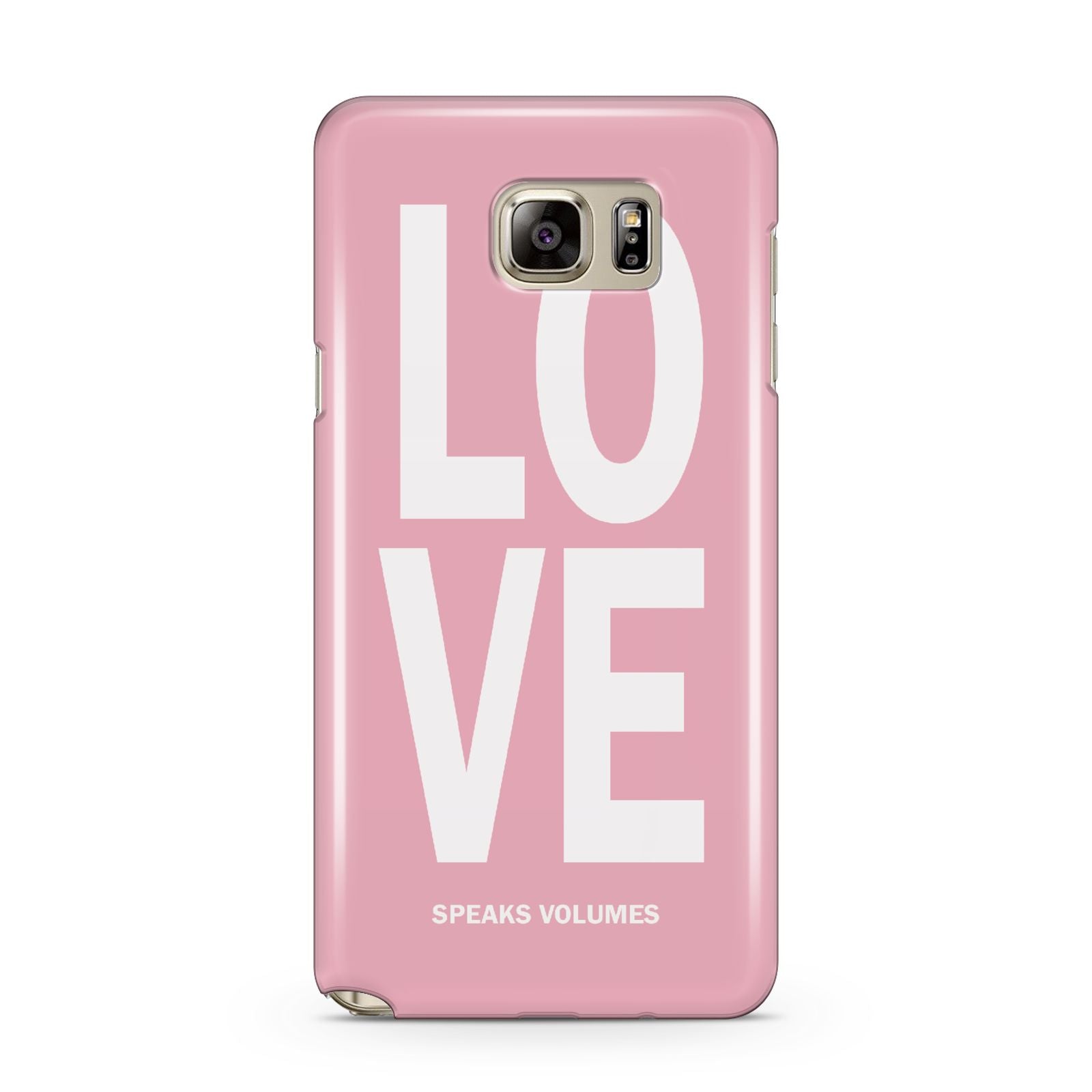 Valentines Love Speaks Volumes Samsung Galaxy Note 5 Case