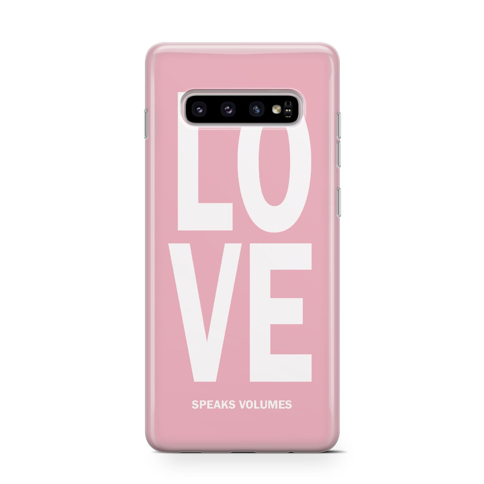 Valentines Love Speaks Volumes Samsung Galaxy S10 Case