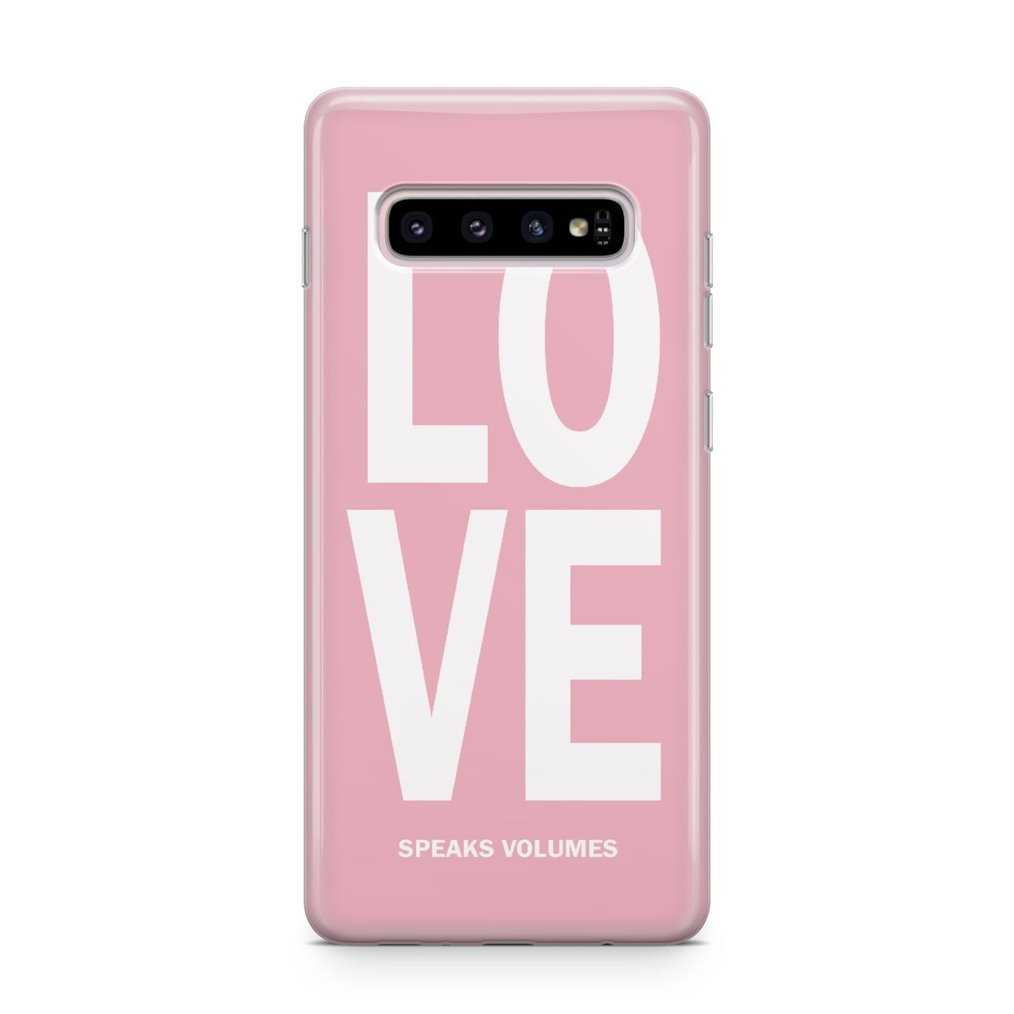 Valentines Love Speaks Volumes Samsung Galaxy S10 Plus Case