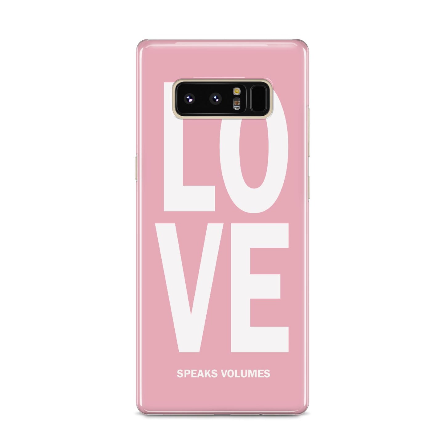 Valentines Love Speaks Volumes Samsung Galaxy S8 Case