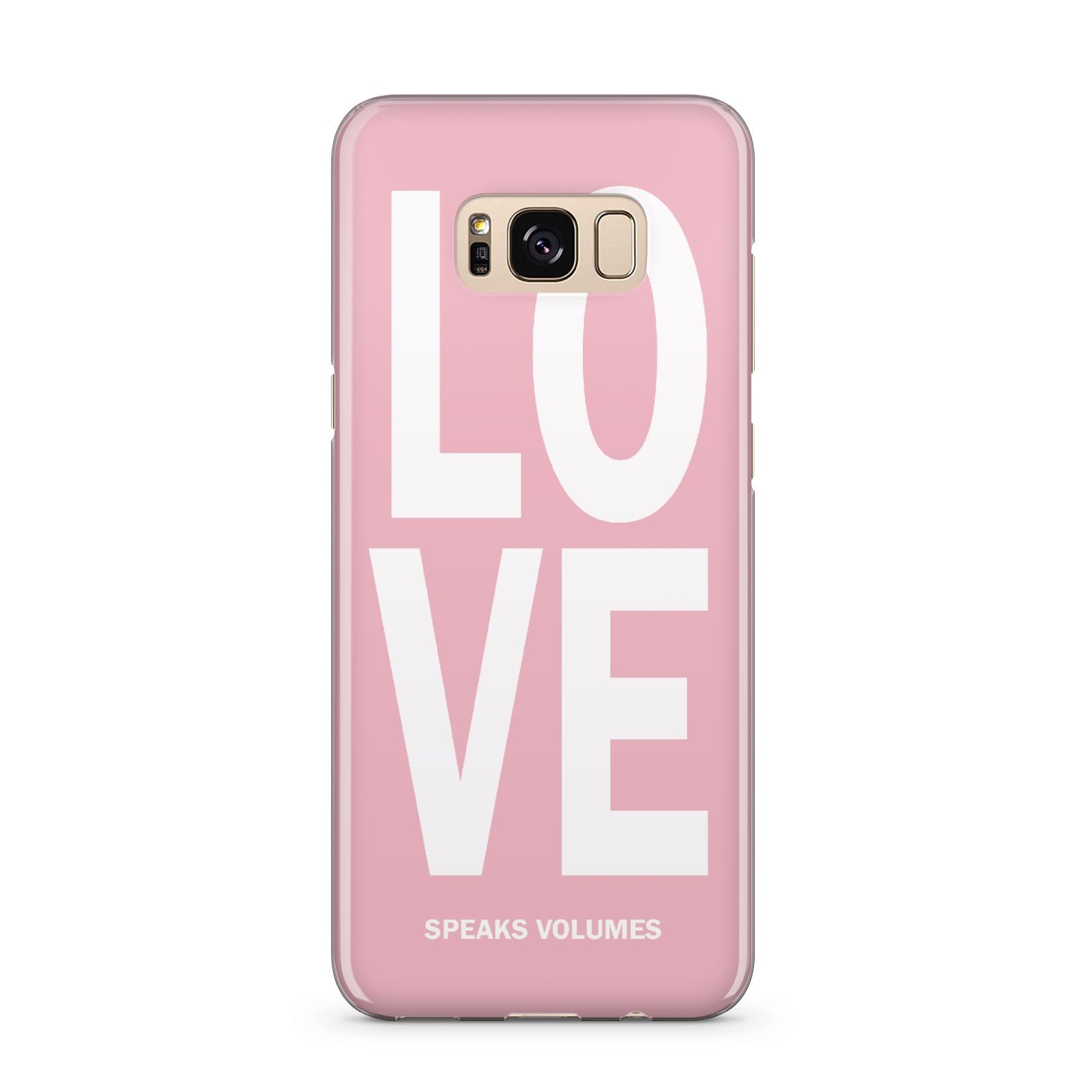 Valentines Love Speaks Volumes Samsung Galaxy S8 Plus Case