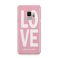 Valentines Love Speaks Volumes Samsung Galaxy S9 Case