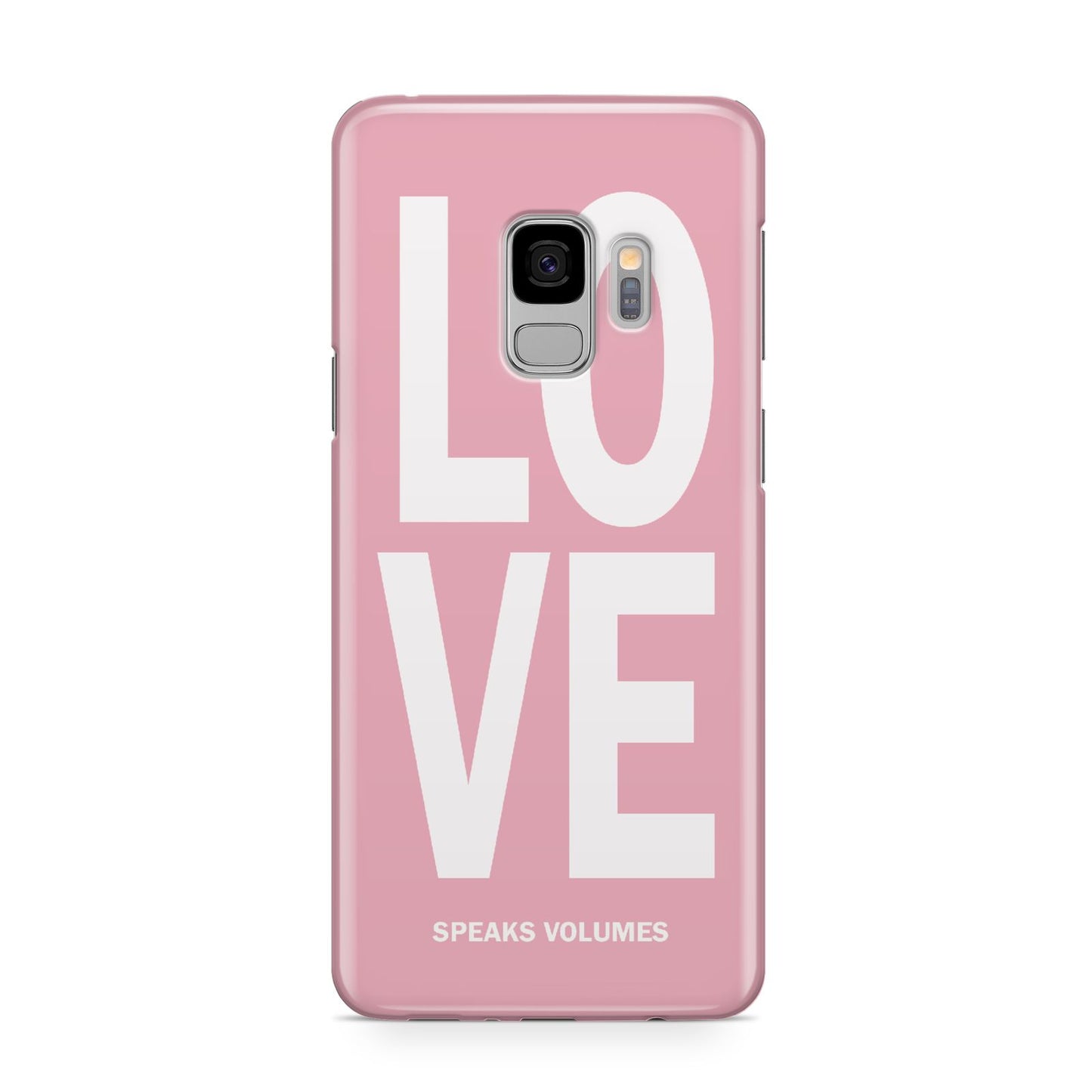 Valentines Love Speaks Volumes Samsung Galaxy S9 Case