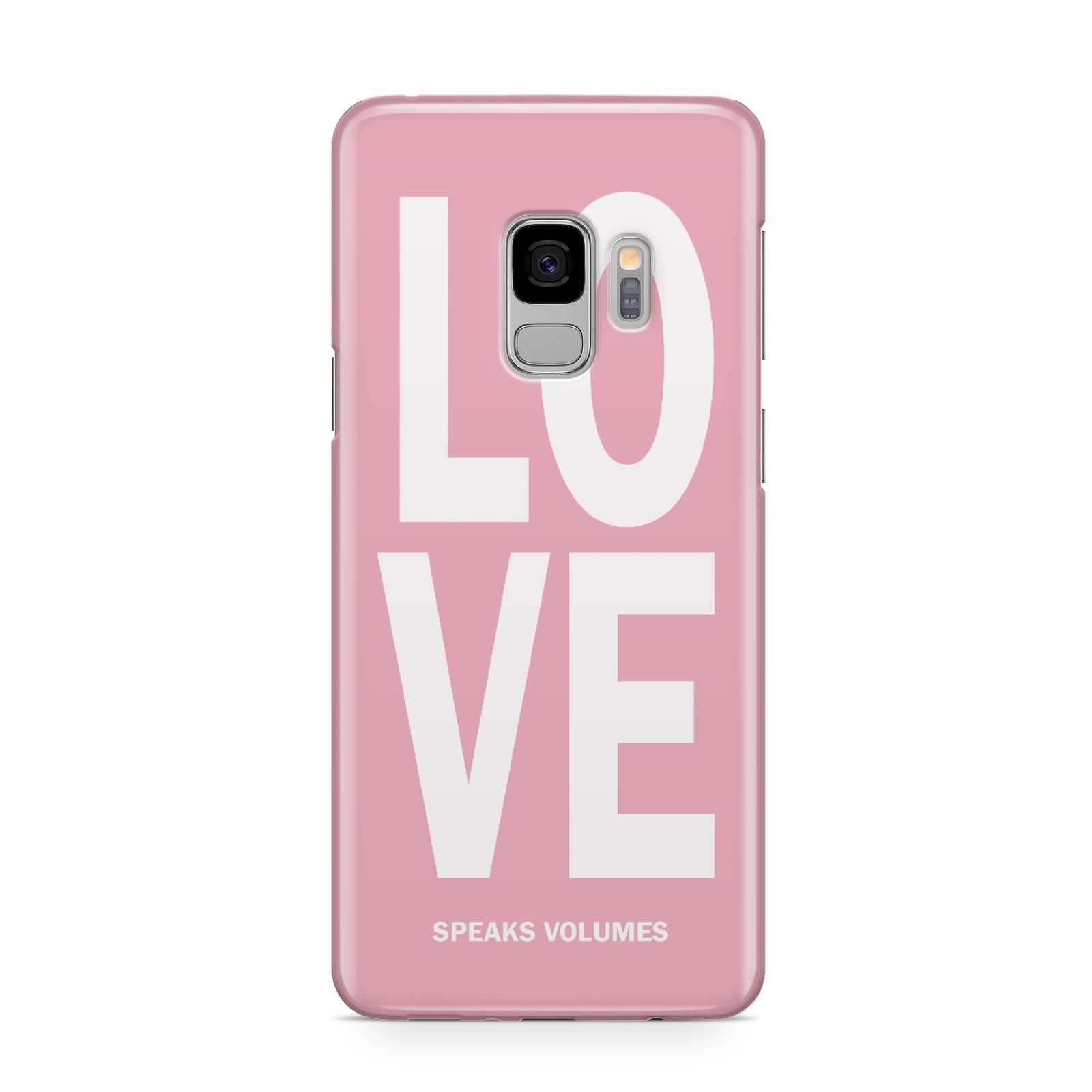 Valentines Love Speaks Volumes Samsung Galaxy S9 Case