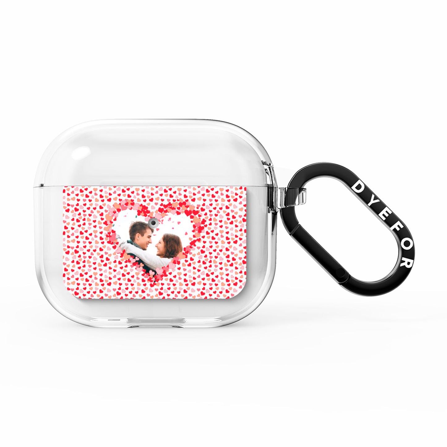 Valentines Photo Personalised AirPods Clear Case 3rd Gen