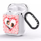 Valentines Photo Personalised AirPods Clear Case Side Image