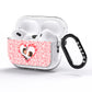 Valentines Photo Personalised AirPods Pro Glitter Case Side Image