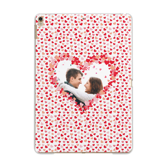 Valentines Photo Personalised Apple iPad Gold Case