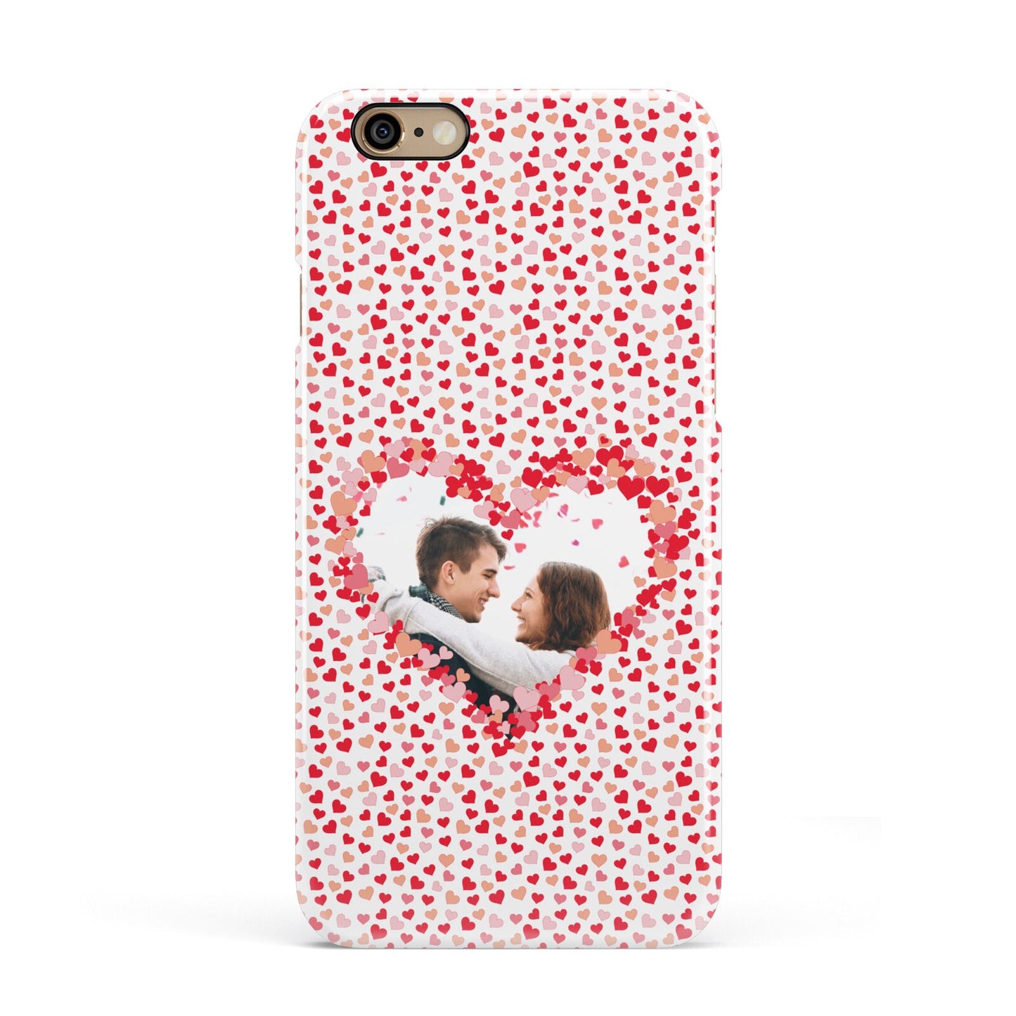 Valentines Photo Personalised Apple iPhone 6 3D Snap Case