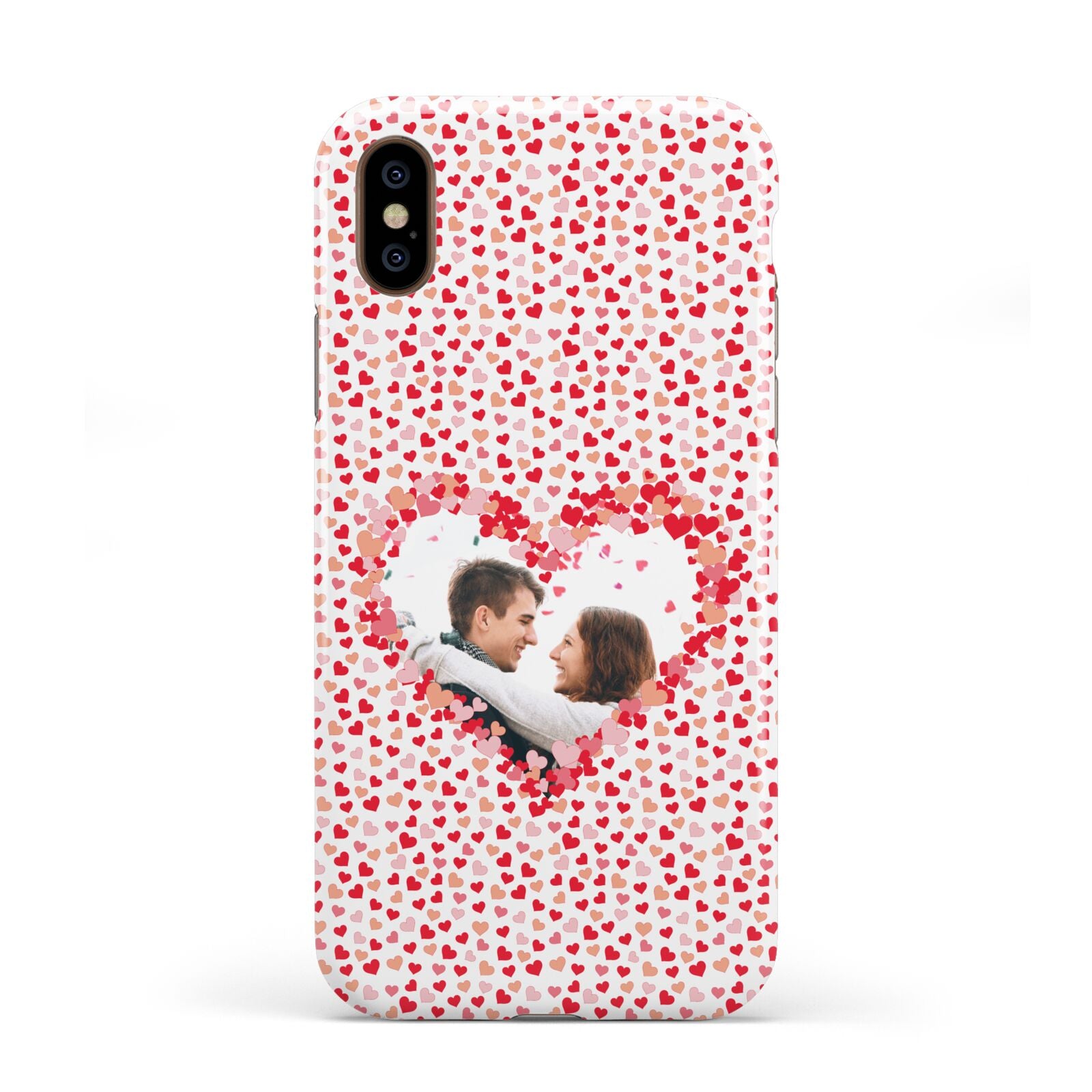 Valentines Photo Personalised Apple iPhone XS 3D Tough