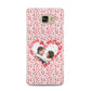 Valentines Photo Personalised Samsung Galaxy A5 2016 Case on gold phone