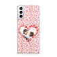 Valentines Photo Personalised Samsung S21 Plus Phone Case