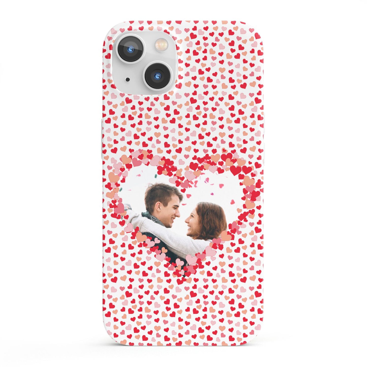 Valentines Photo Personalised iPhone 13 Full Wrap 3D Snap Case