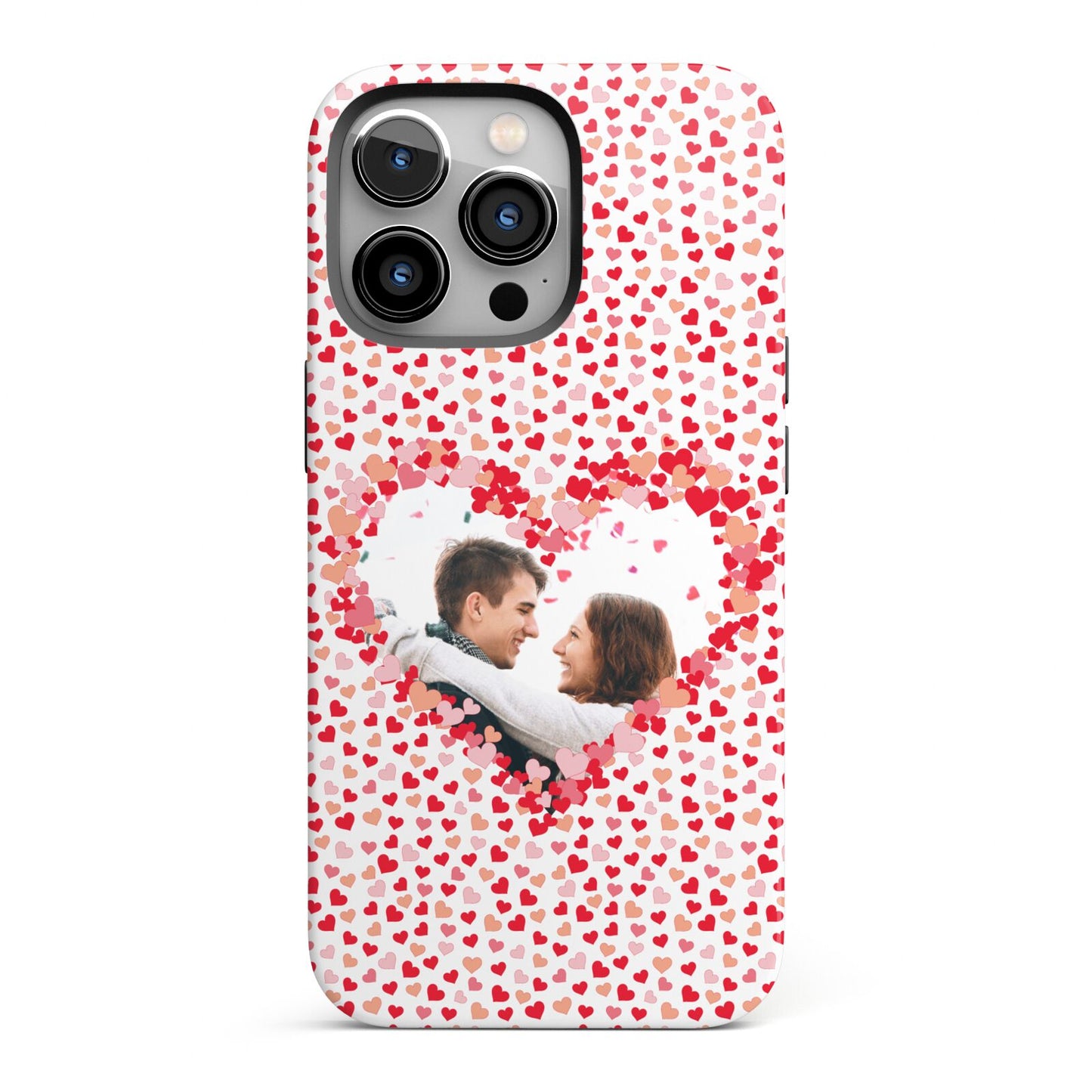 Valentines Photo Personalised iPhone 13 Pro Full Wrap 3D Tough Case