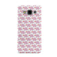 Valentines Pink Elephants Samsung Galaxy A3 Case