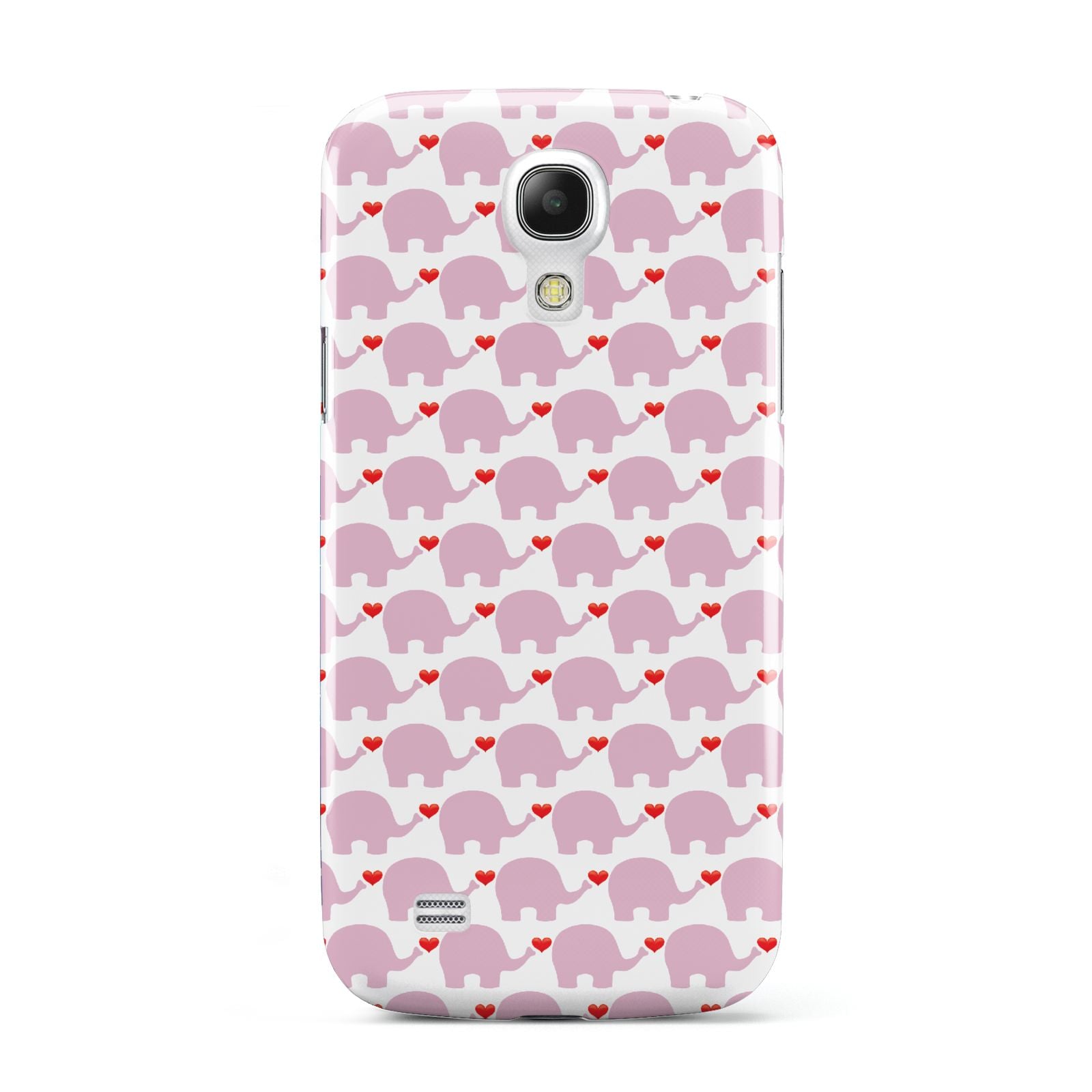 Valentines Pink Elephants Samsung Galaxy S4 Mini Case