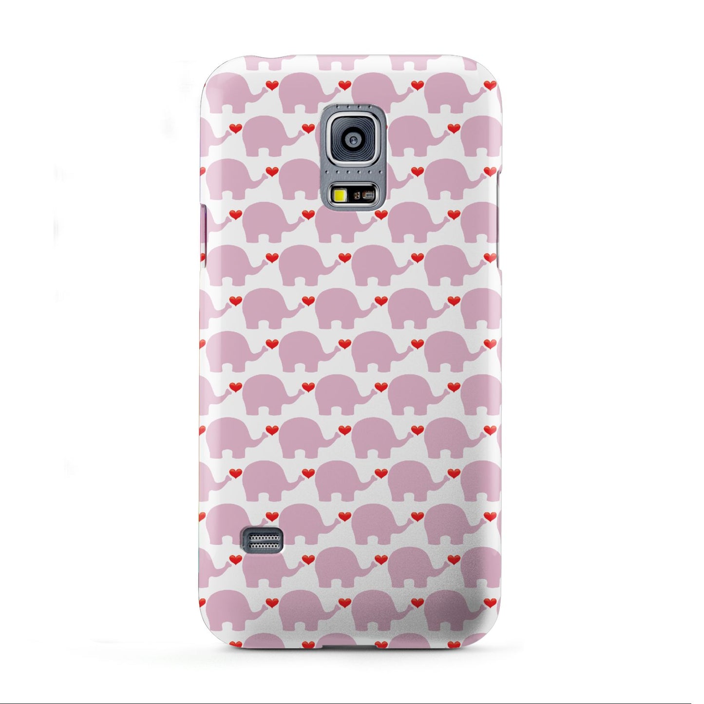 Valentines Pink Elephants Samsung Galaxy S5 Mini Case