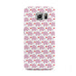 Valentines Pink Elephants Samsung Galaxy S6 Case