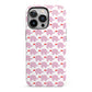 Valentines Pink Elephants iPhone 13 Pro Full Wrap 3D Tough Case