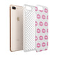Valentines Pink Kisses Lips Apple iPhone 7 8 Plus 3D Tough Case Expanded View