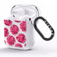 Valentines Roses AirPods Clear Case Side Image