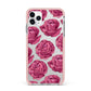 Valentines Roses iPhone 11 Pro Max Impact Pink Edge Case