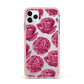 Valentines Roses iPhone 11 Pro Max Impact Pink Edge Case