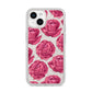 Valentines Roses iPhone 14 Glitter Tough Case Starlight
