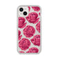 Valentines Roses iPhone 14 Plus Glitter Tough Case Starlight