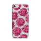 Valentines Roses iPhone 7 Bumper Case on Silver iPhone
