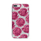 Valentines Roses iPhone 7 Plus Bumper Case on Silver iPhone