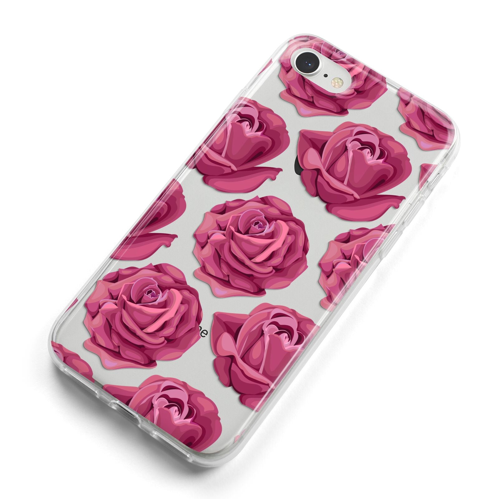 Valentines Roses iPhone 8 Bumper Case on Silver iPhone Alternative Image