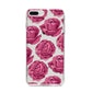 Valentines Roses iPhone 8 Plus Bumper Case on Silver iPhone