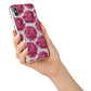 Valentines Roses iPhone X Bumper Case on Silver iPhone Alternative Image 2