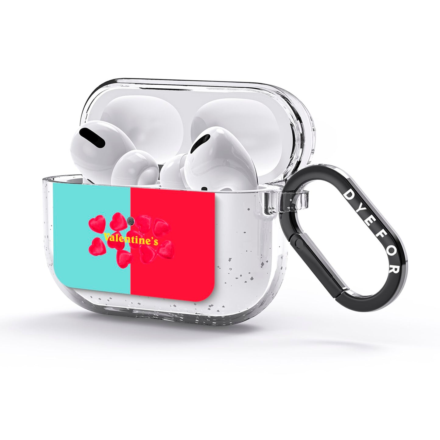 Valentines Sweets AirPods Glitter Case 3rd Gen Side Image
