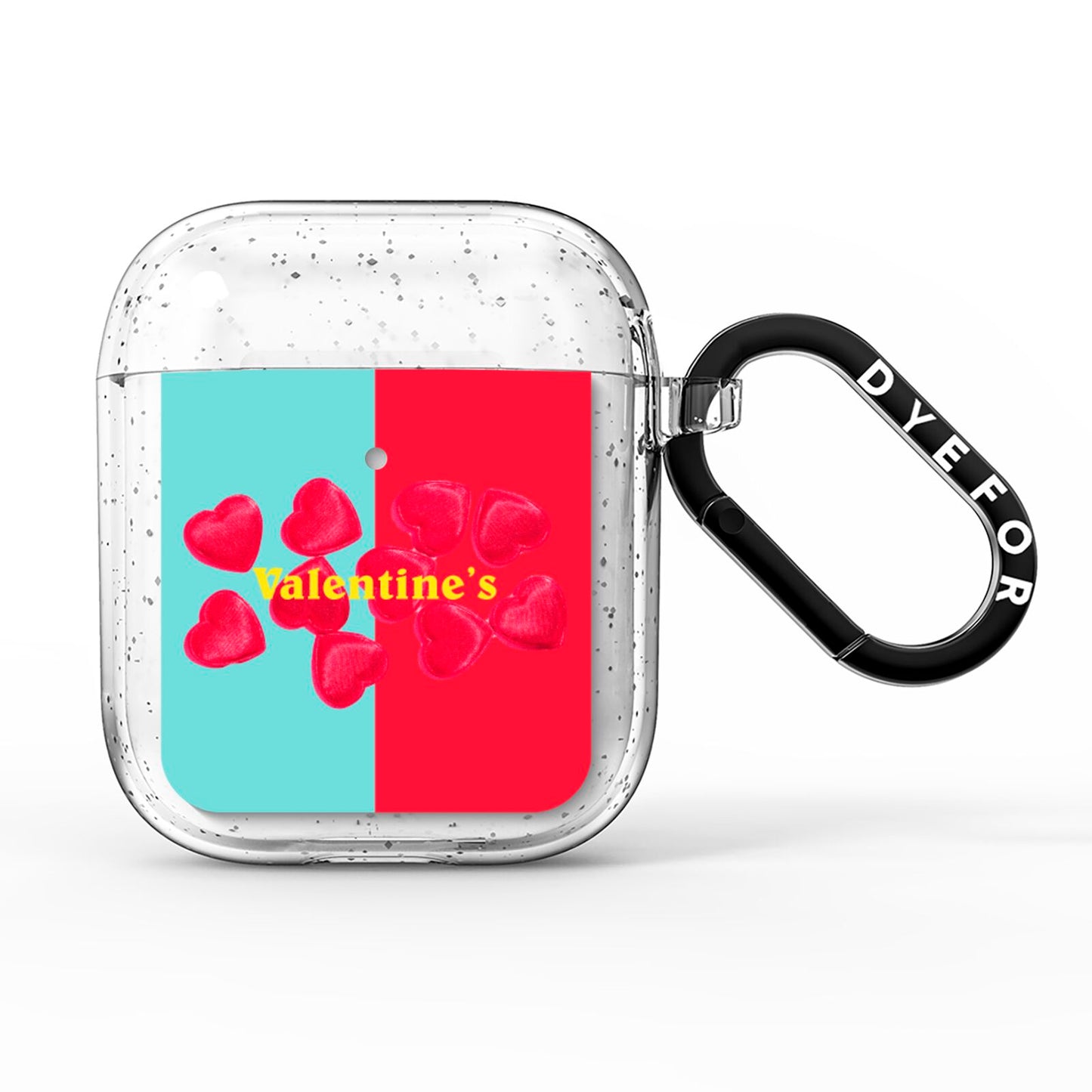 Valentines Sweets AirPods Glitter Case