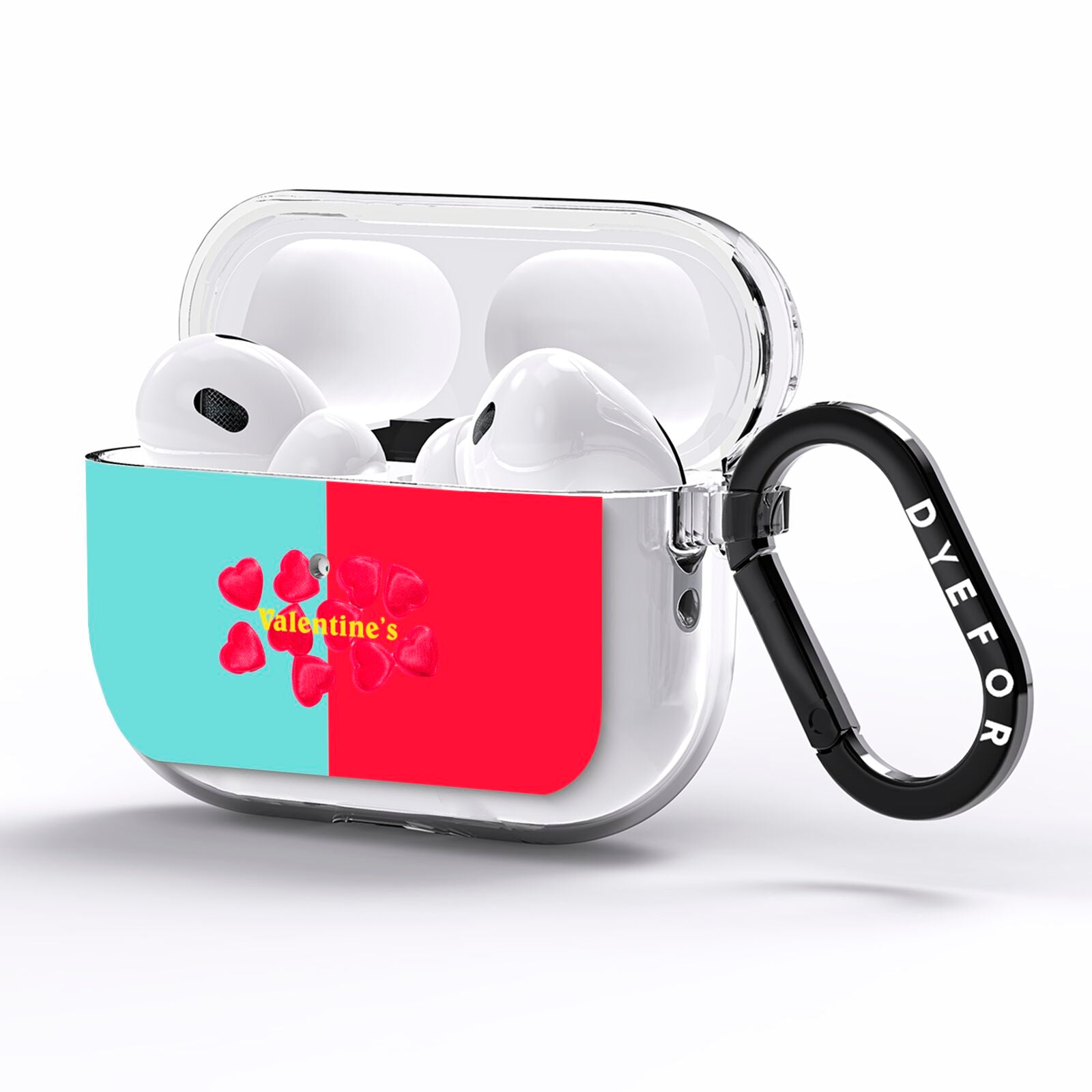 Valentines Sweets AirPods Pro Clear Case Side Image