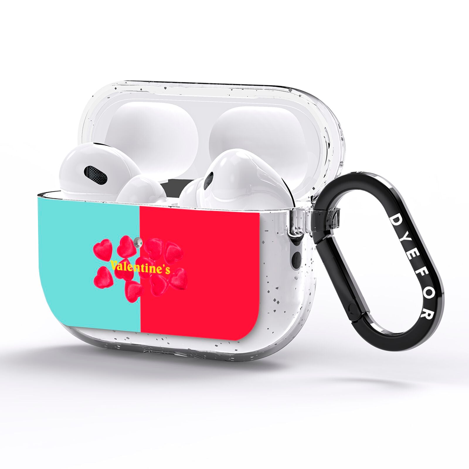 Valentines Sweets AirPods Pro Glitter Case Side Image