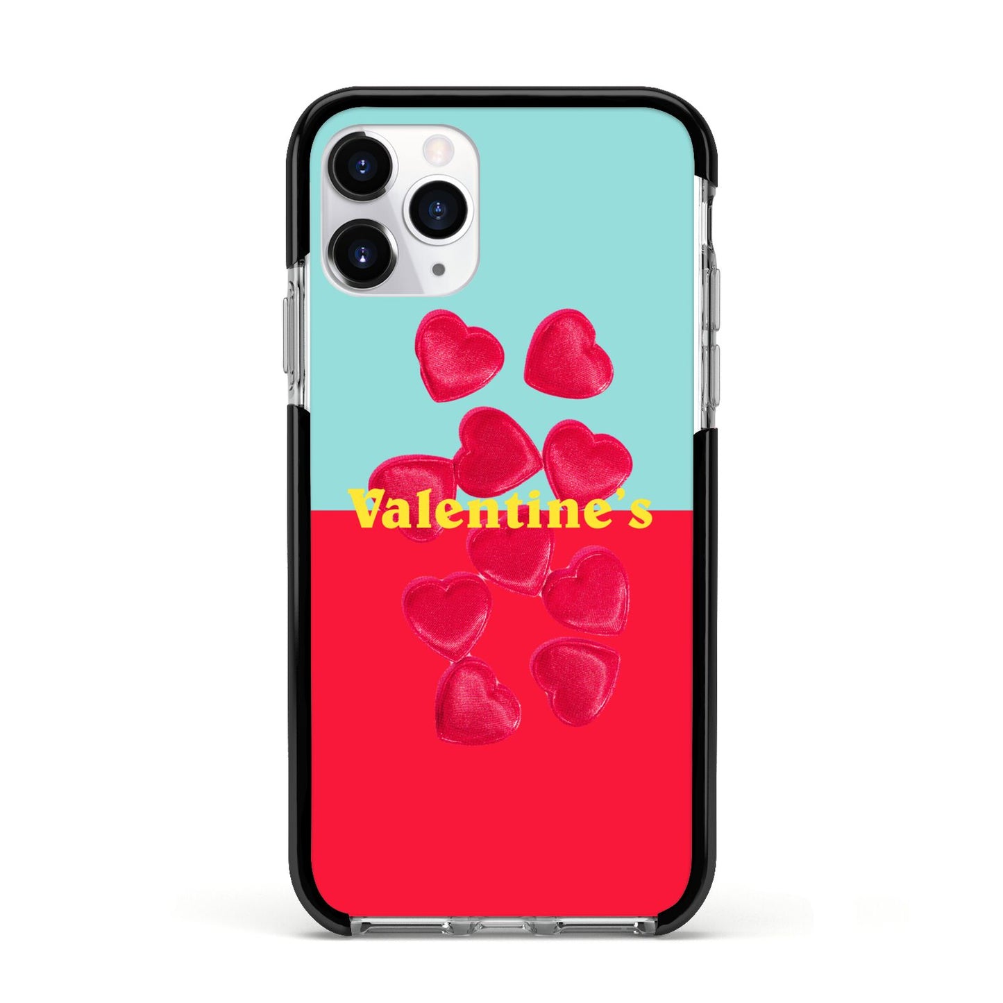 Valentines Sweets Apple iPhone 11 Pro in Silver with Black Impact Case
