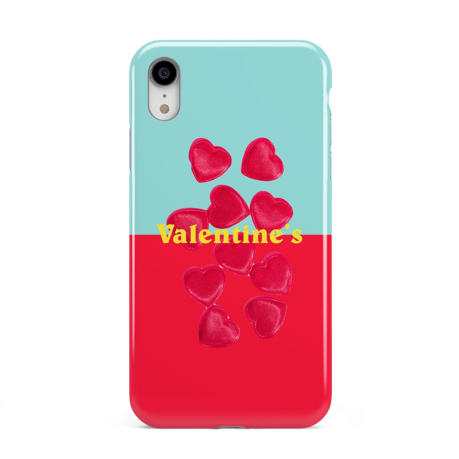 Valentines Sweets Apple iPhone XR White 3D Tough Case