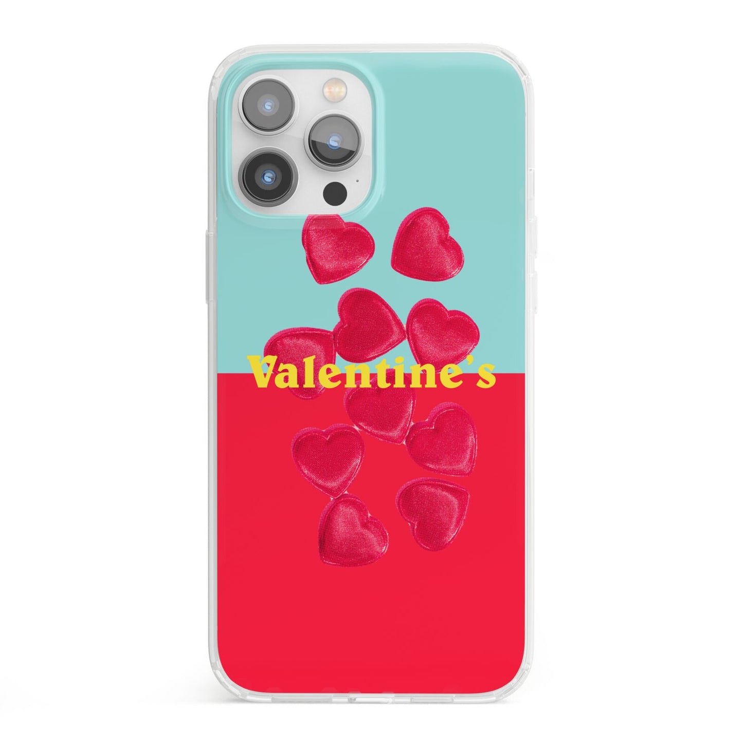 Valentines Sweets iPhone 13 Pro Max Clear Bumper Case