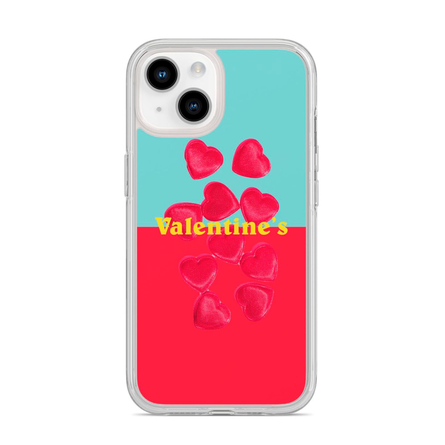 Valentines Sweets iPhone 14 Clear Tough Case Starlight
